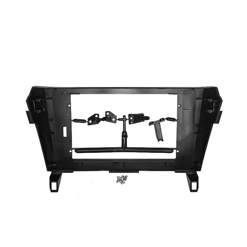 Переходная рамка 10.1" Lesko Nissan Qashqai 2014+ X-Trail 2014+ Rogue 2014+ (6674) TK 0328 Black - фото 4