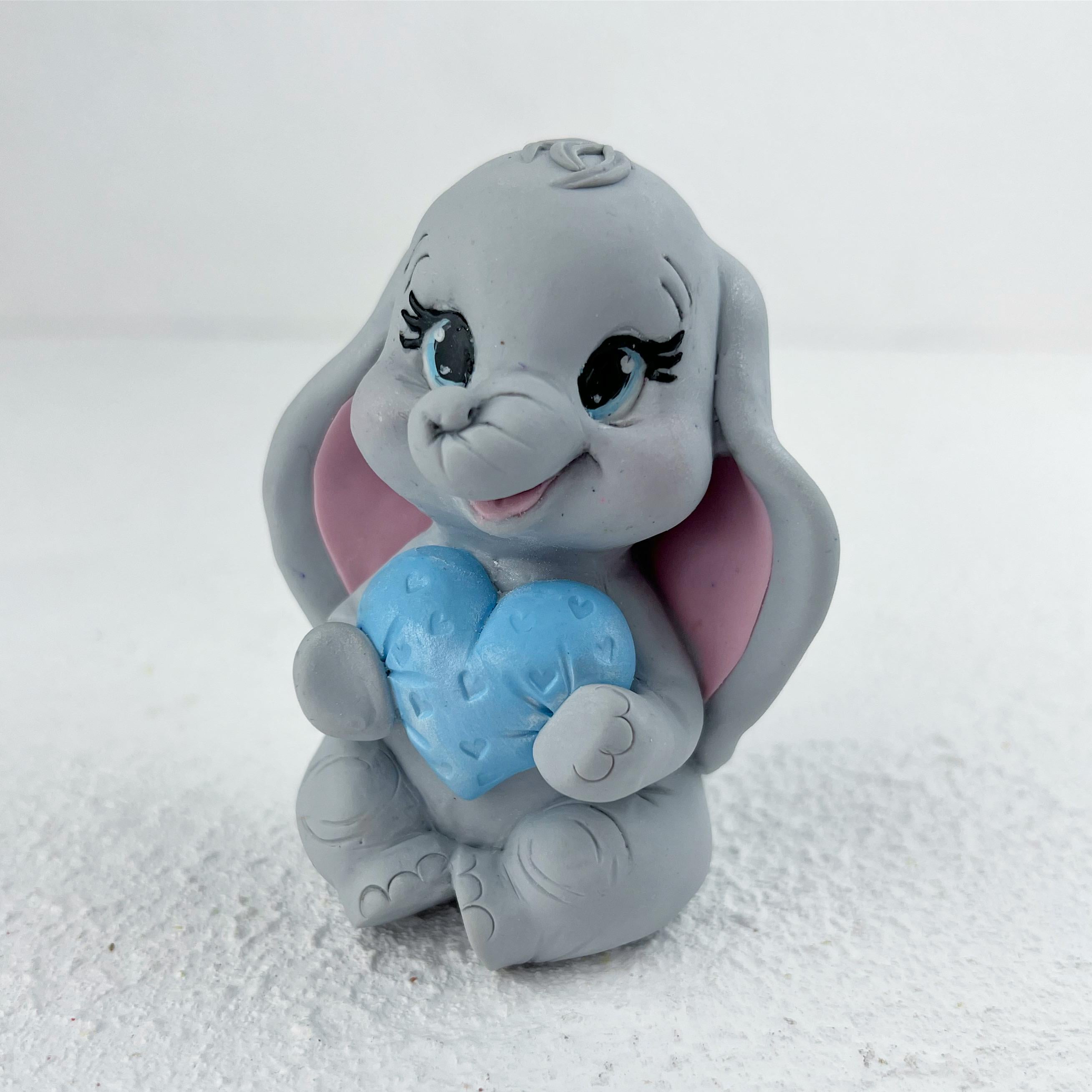 Молд силиконовый Слоник с сердечком (8868)