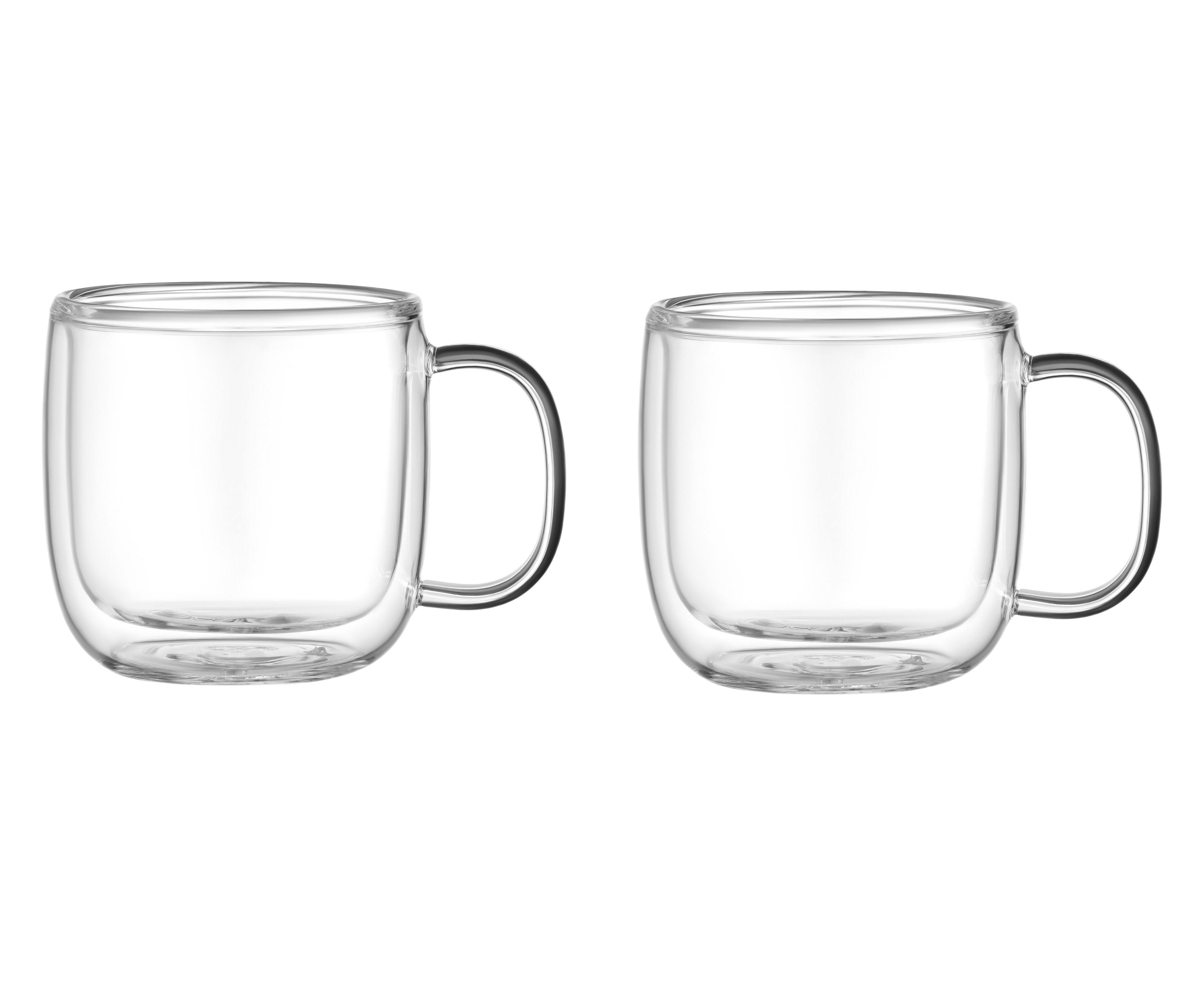 Набор чашек с двойными стенками Ardesto AR2645BWH 450 мл 2 шт. Прозрачный (b5f89cda)