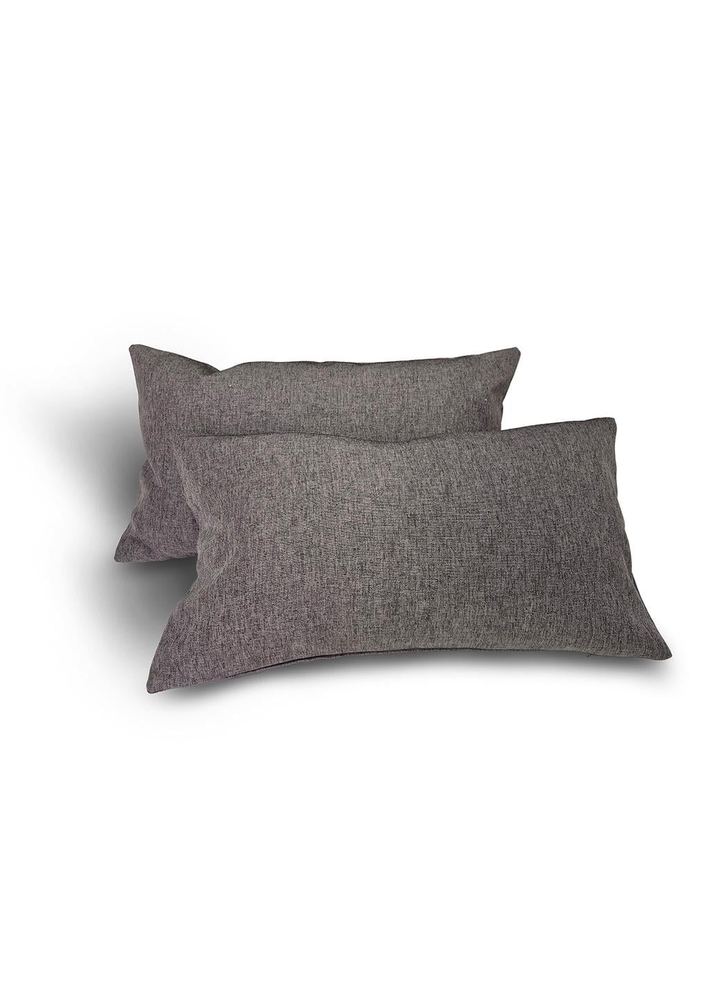 Комплект декоративних подушок Firanka Simple 52х32 см 2 шт. Коричневий (п_0848)