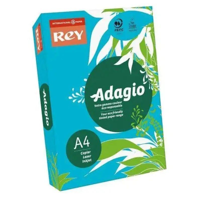 Папір кольоровий REY Adagio А4 80 г/м 500 аркушів Темно-синій - фото 2