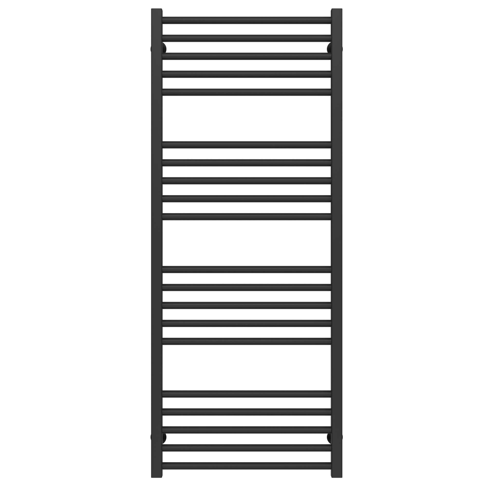 Рушникосушарка водяна Deffi Lima П20 бокове праве підключення нержавіюча сталь 500х1300 мм Чорний (A.LI.130.50.20.B.C)