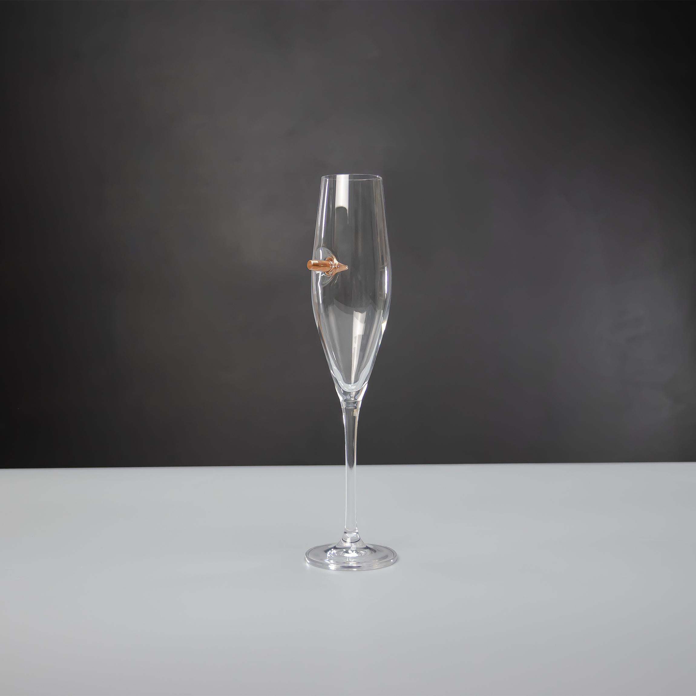 Бокал для шампанского VSKLO с пулей 350 мл (26278060) - фото 3