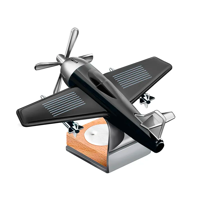 Ароматизатор для авто Самолет Свежесть на солнечных батареях (1985347185)