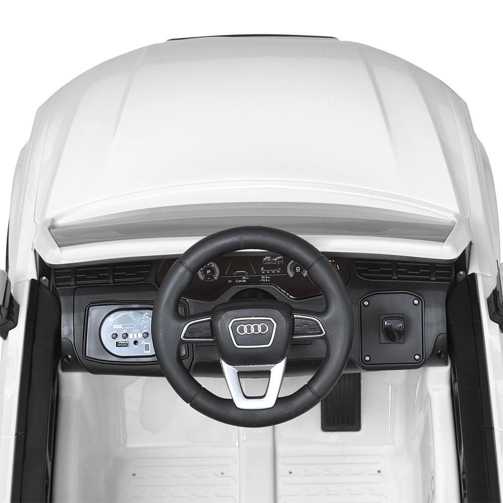 Детский электромобиль Bambi джип Audi Q7 M 5796EBLR Белый - фото 5 Детский электромобиль Bambi джип Audi Q7 M 5796EBLR Белый - фото 5