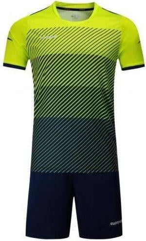 Форма футбольная europaw 017 L Салатово-темно-синий