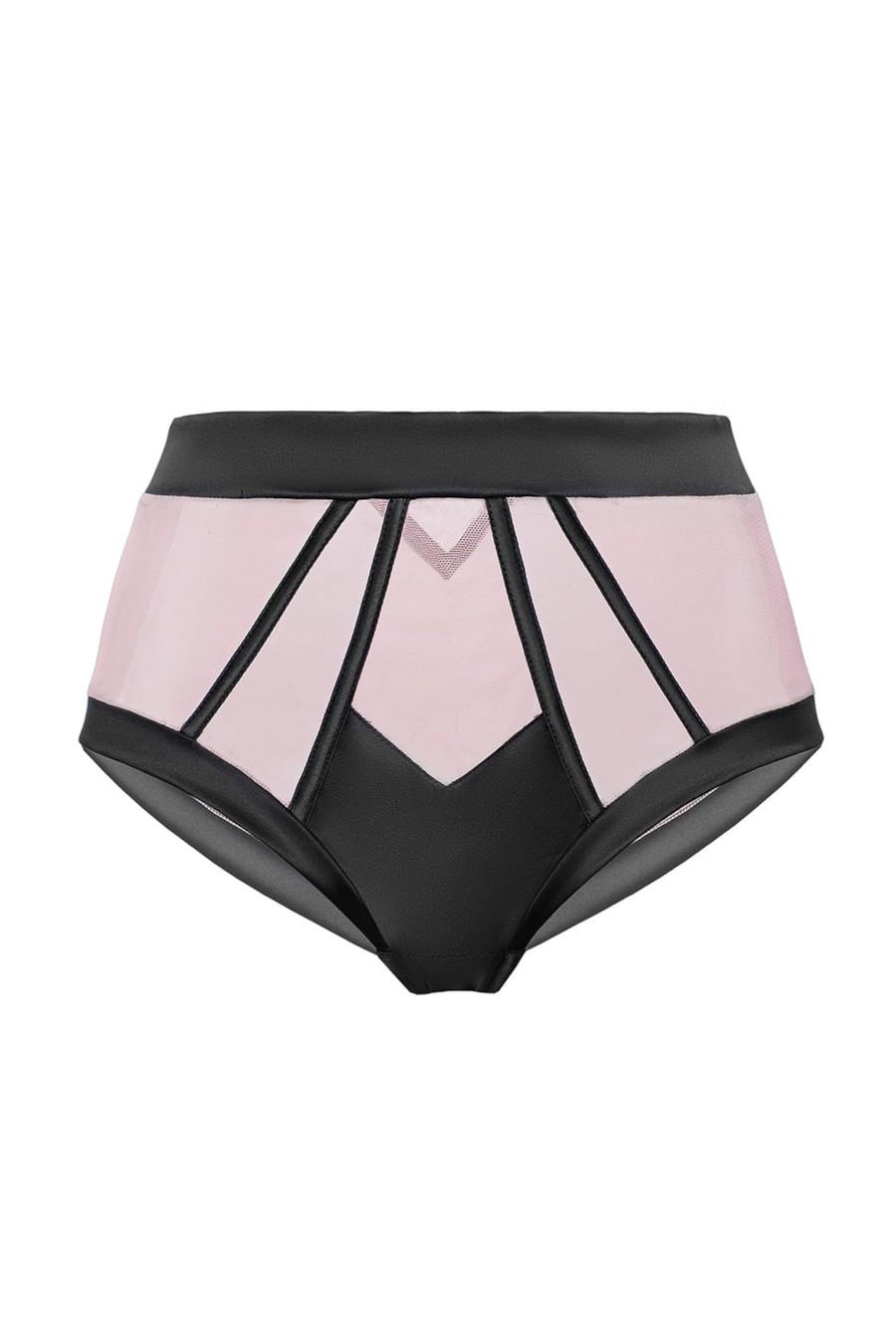 Трусики-шортики Gracija Rim р. 2/S Черный/Флорентийская роза (69452)