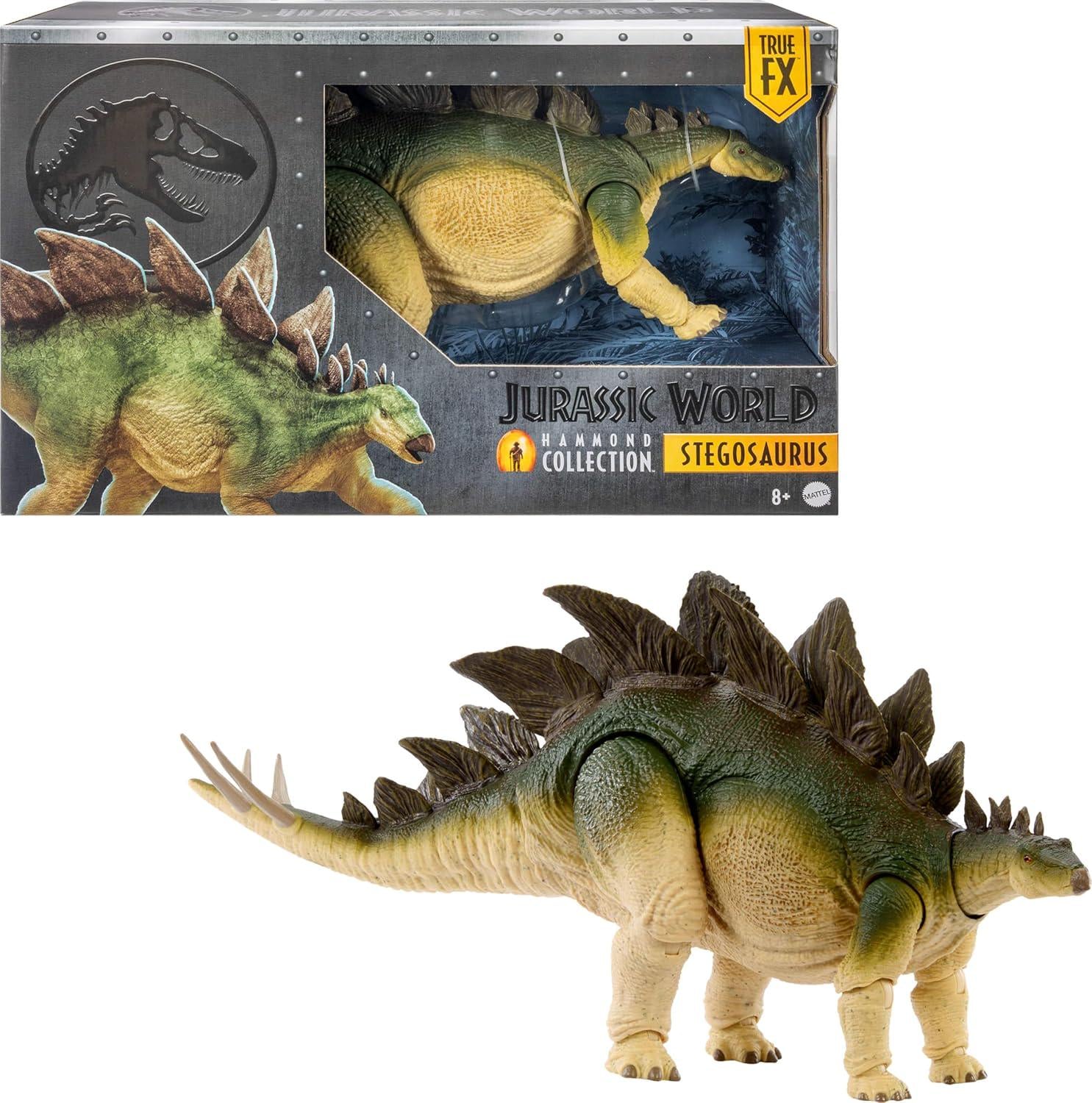 Детская игровая фигурка Динозавр Стегозавр Jurassic World Stegosaurus Hammond Collection Action Figure (669654547)
