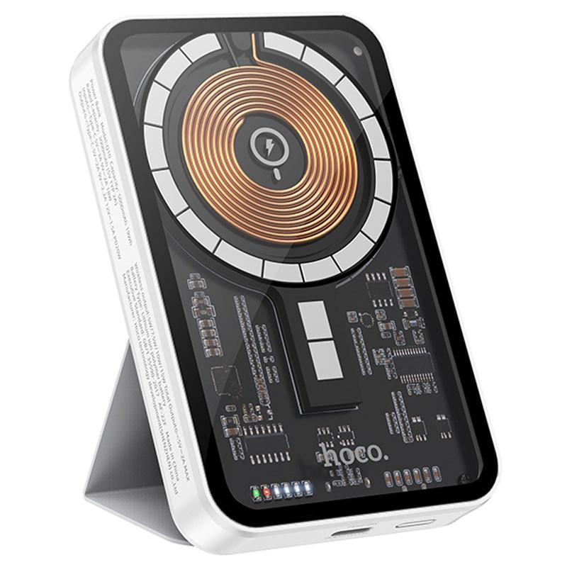 Повербанк Hoco Q10 Transparent PD20W с БЗП 5000 mAh White (00000067624_1)