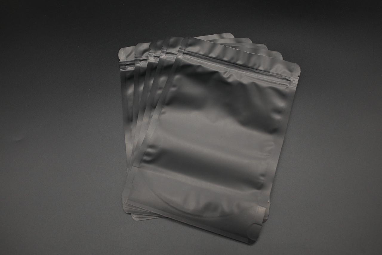 Пакет дой-пак щільний з zip-замком і надсічкою для відкриття 18х15 см Чорний (BAG-019) - фото 4