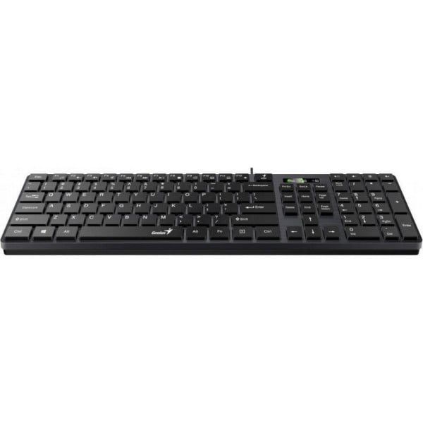 Клавіатура Genius SlimStar 126 USB Ukr Black (31310017407)