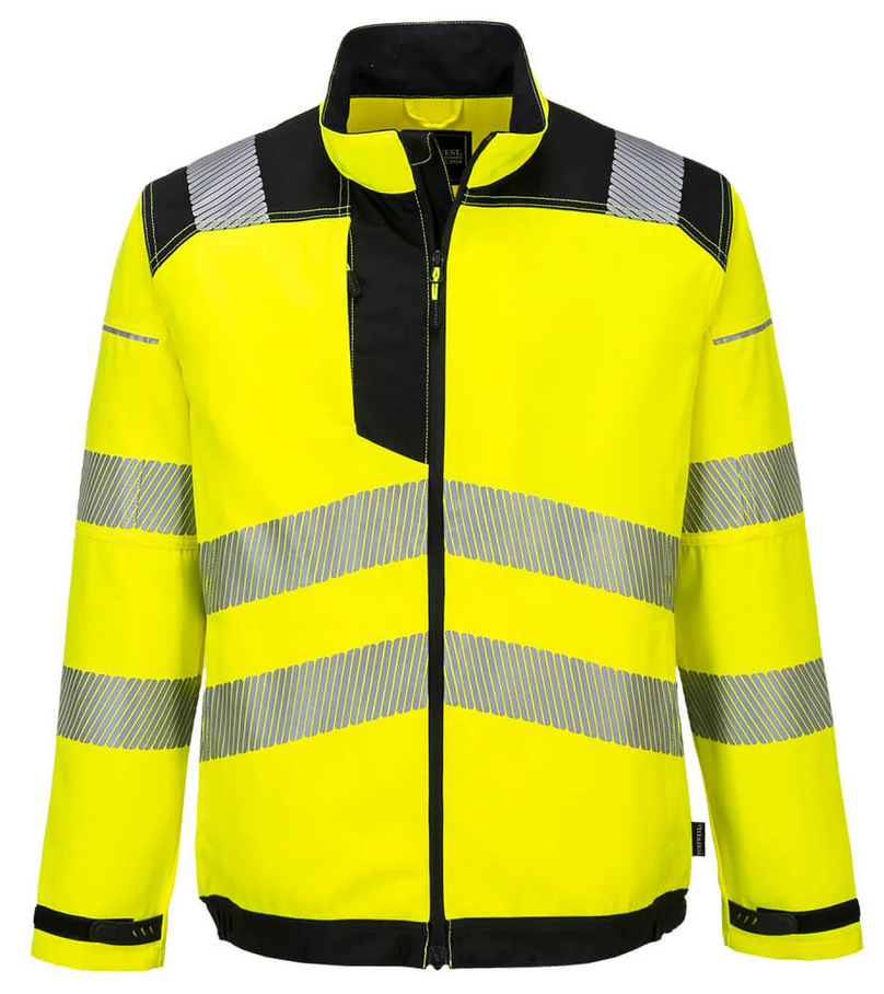 Куртка сигнальна PORTWEST T500 PW3 Hi Vis Work Jacket M Жовто-чорний (T500YBRM) - фото 1