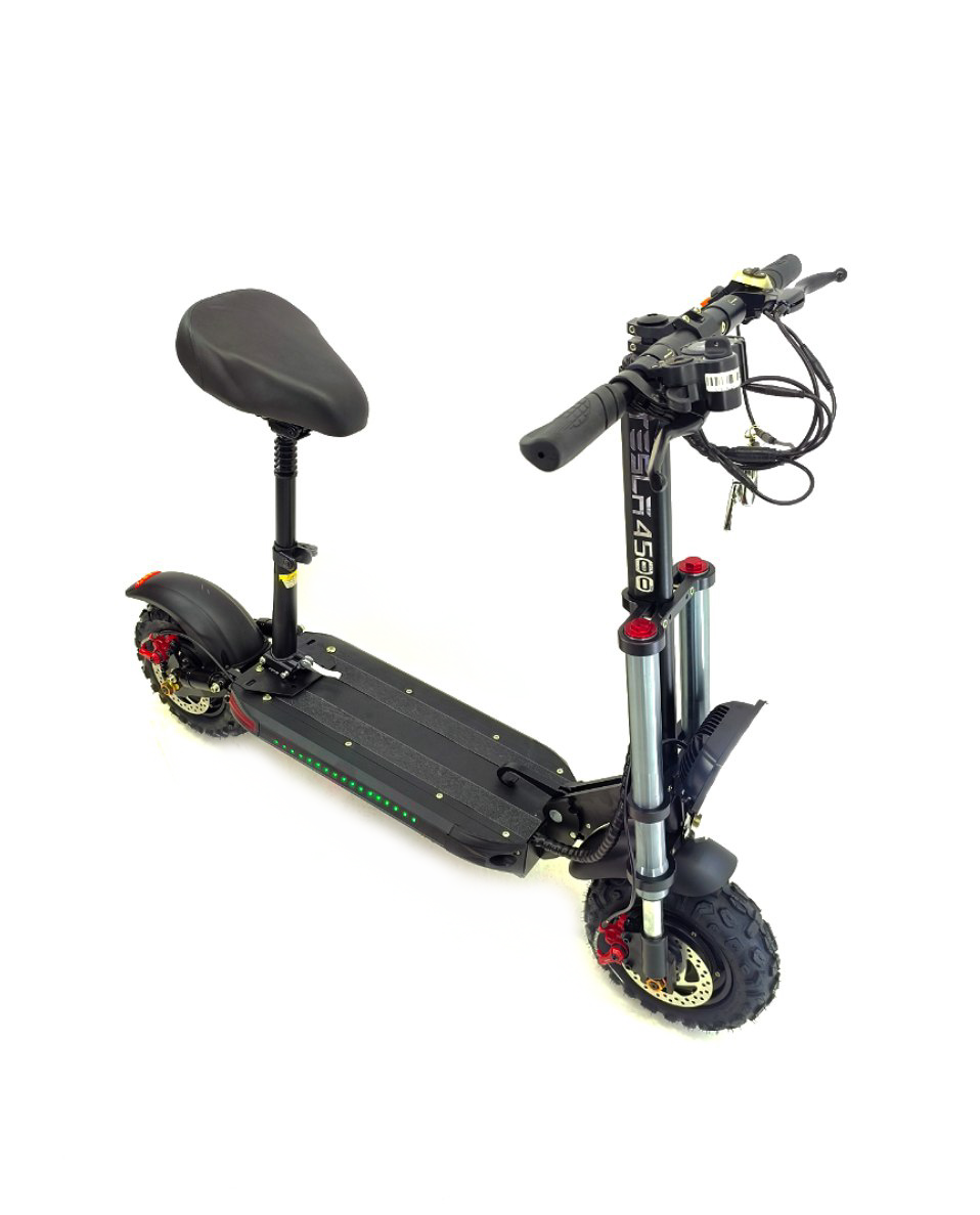 Электросамокат TESLA 4500 11" 2х2000W 48V 24Ah с гарантией - фото 5