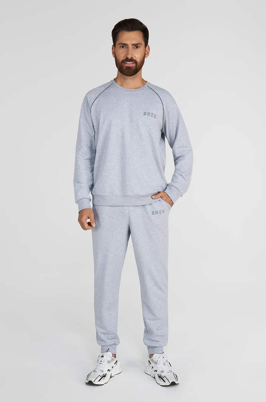 Пижама мужская Ellen BRES 1182/02/01 S Серый (31329458) Пижама мужская Ellen BRES 1182/02/01 S Серый (31329458)