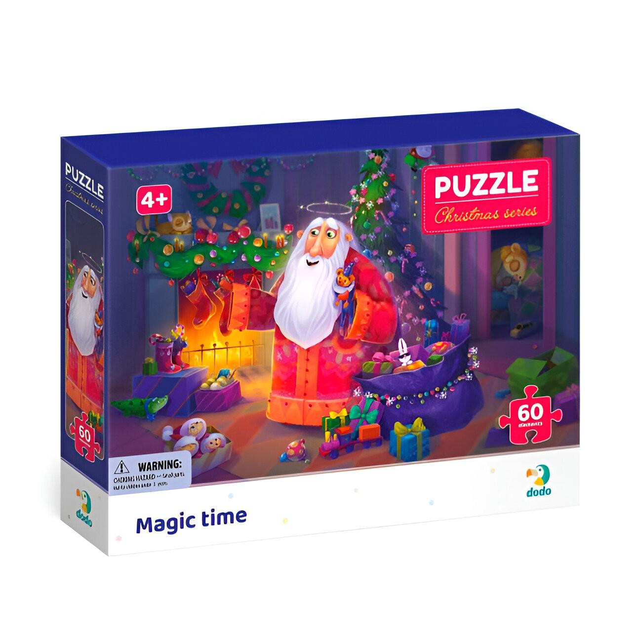 Пазл новорічний Dodo 300577 Час магії 60 ел. (30600522)