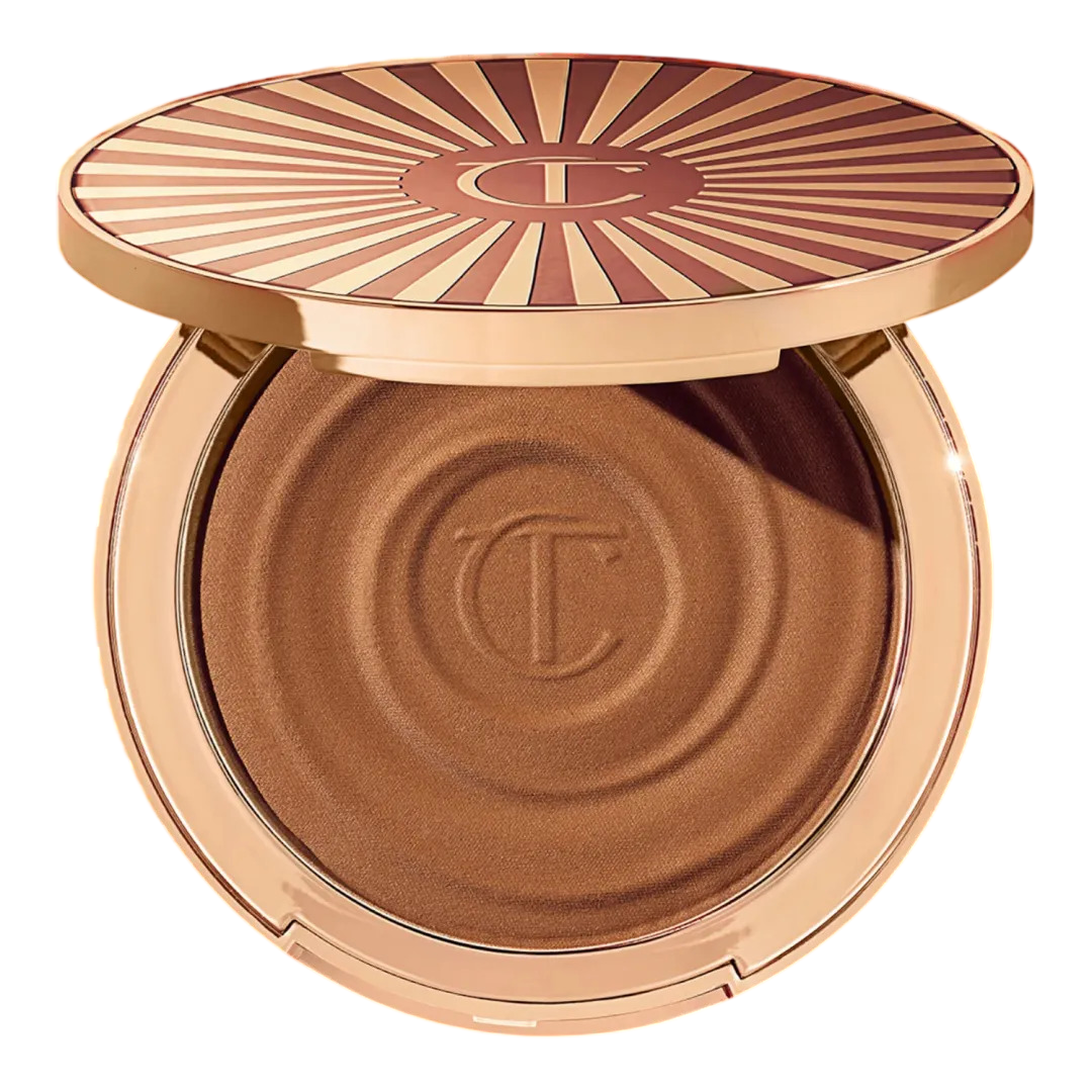 Бронзер для обличчя Charlotte Tilbury Beautiful Skin Sun-Kissed Glow Bronzer Medium 21 г Кремовий