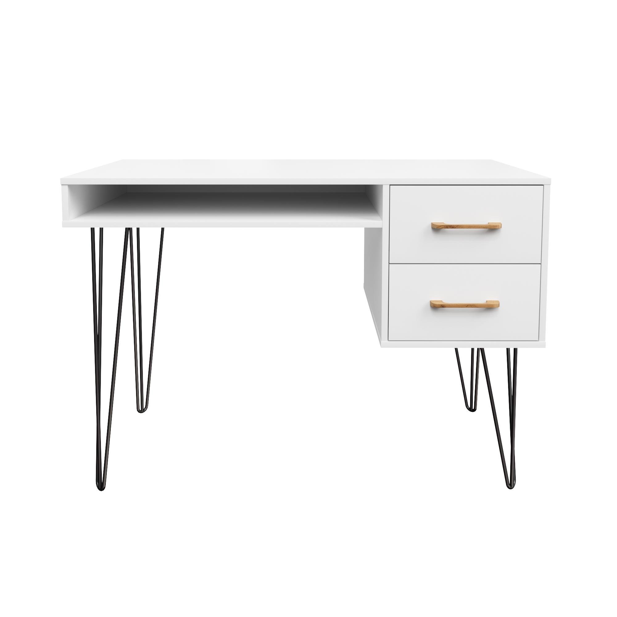 Стіл письмовий Loft-2 1200х598х750 мм Білий (Арт.232)