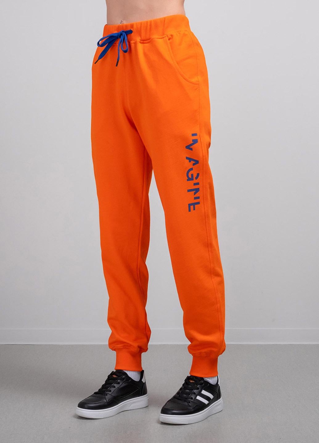 Cпортивні штани жіночі IMAGINE 102273 L Помаранчевий