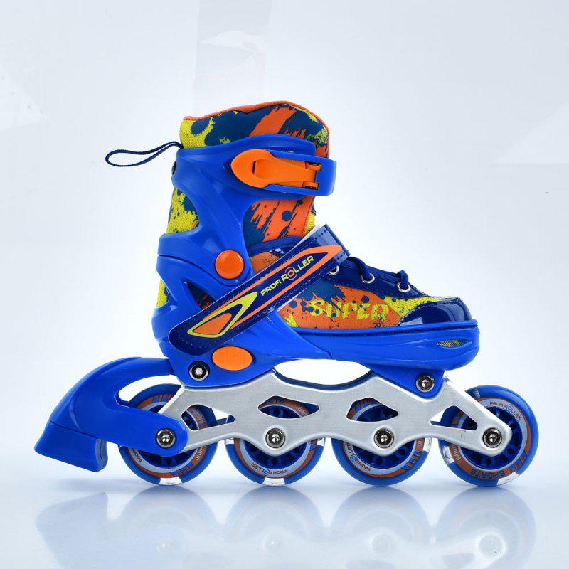 Ролики Profi А 4149- ХS -BL р. 27-30 Синий