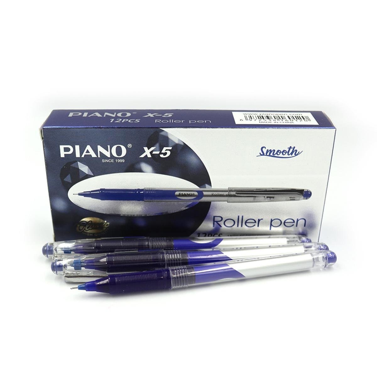 Роллер Piano 12 шт. Синій (MTT-182689)