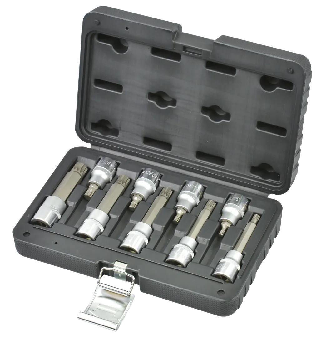 Набор бит со вставкой Whirlpower 1/2" 9 шт.