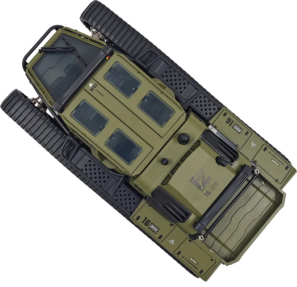 Машинка на радиоуправлении Гусеничный вездеход Ripsaw EV3-F4 Green (8uy-ghw-cym) - фото 3 Машинка на радиоуправлении Гусеничный вездеход Ripsaw EV3-F4 Green (8uy-ghw-cym) - фото 3