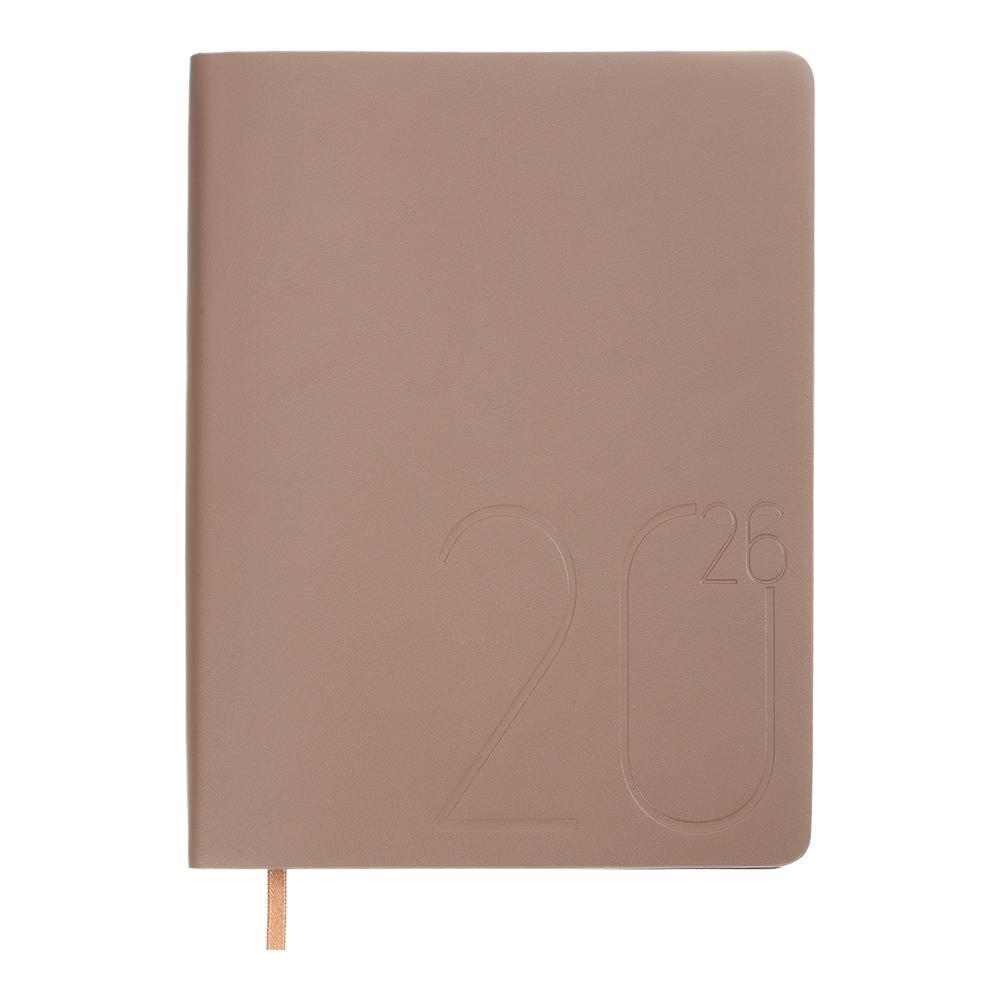 Дневник датированный 2026 Buromax Dark Morandi A5 336 стр. Какао (BM.21157-40)
