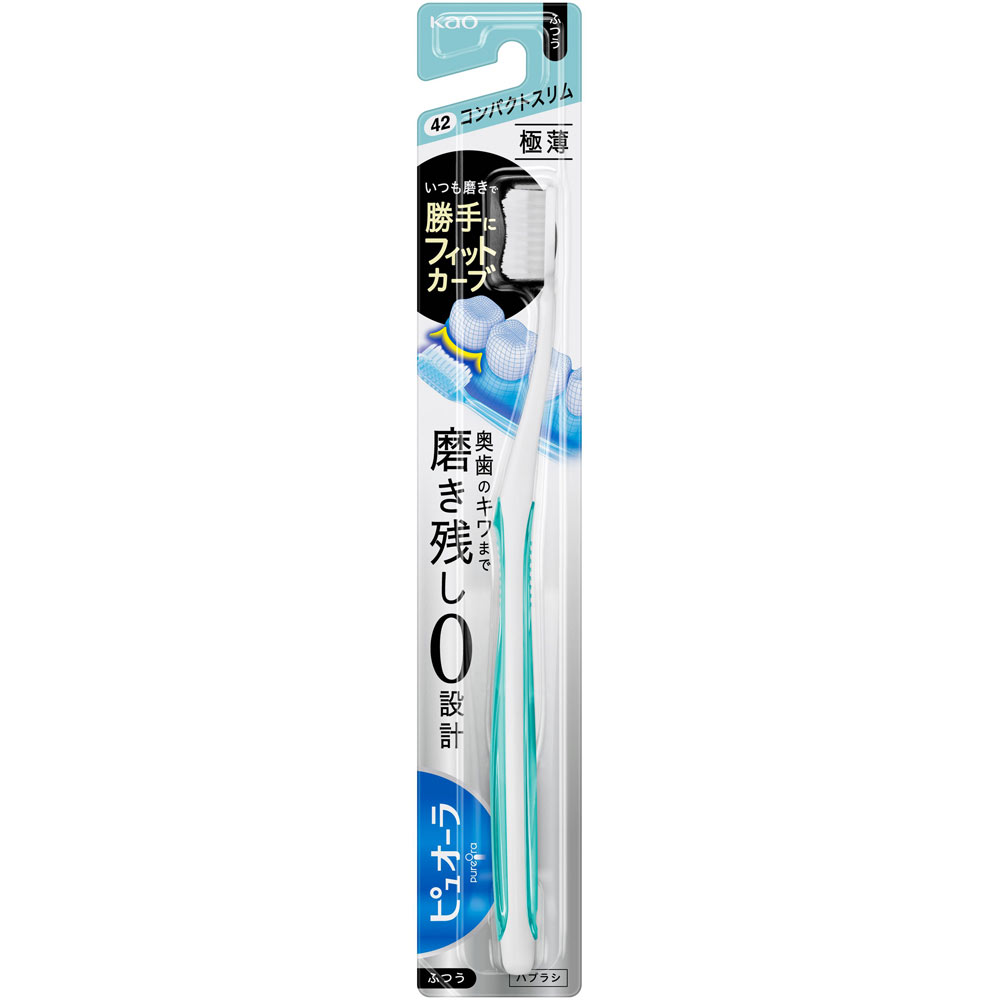 Зубная щетка средней жесткости Compact Slim Kao (33537265)
