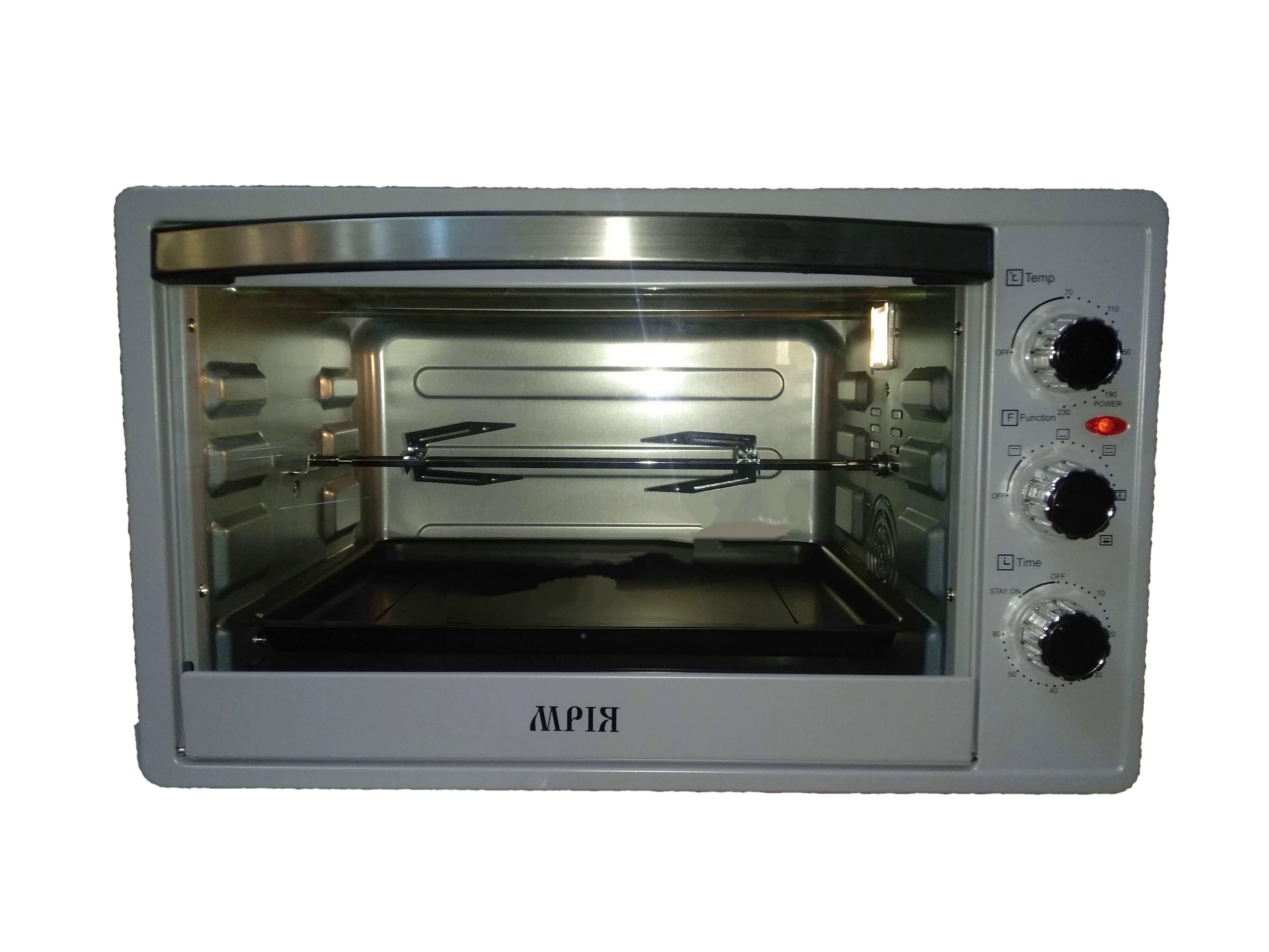 Духовка электрическая Мрія MF-49 с конвекцией/подсветкой/вертелом для гриля Серый Духовка электрическая Мрія MF-49 с конвекцией/подсветкой/вертелом для гриля Серый