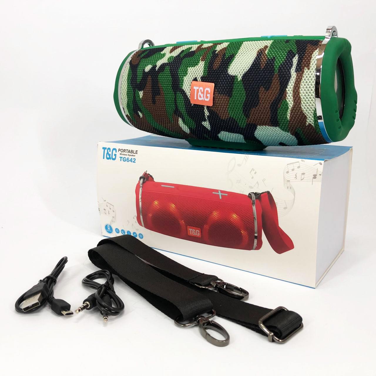 Колонка портативна TG642 з RGB підсвічуванням та ремінцем - фото 11 Колонка портативна TG642 з RGB підсвічуванням та ремінцем - фото 11