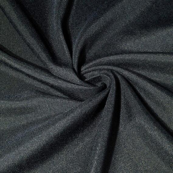 Ткань портьерная однотонная IDEIA Рогожка с люрексом V-М58 2,8 м Чtрный (2200003896893)