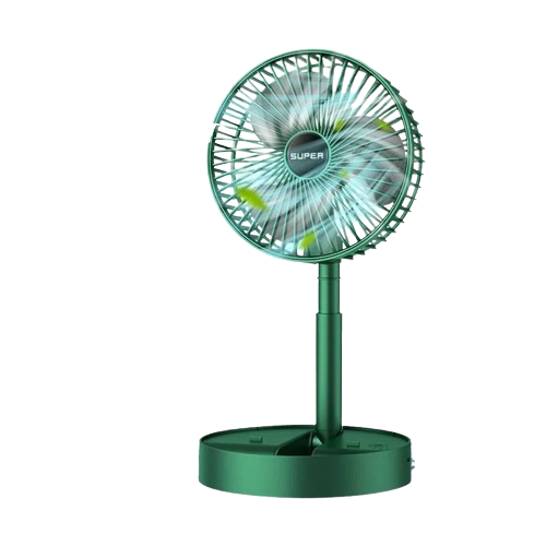 Вентилятор складной мини WX 6505 с USB-зарядкой летний бесшумный