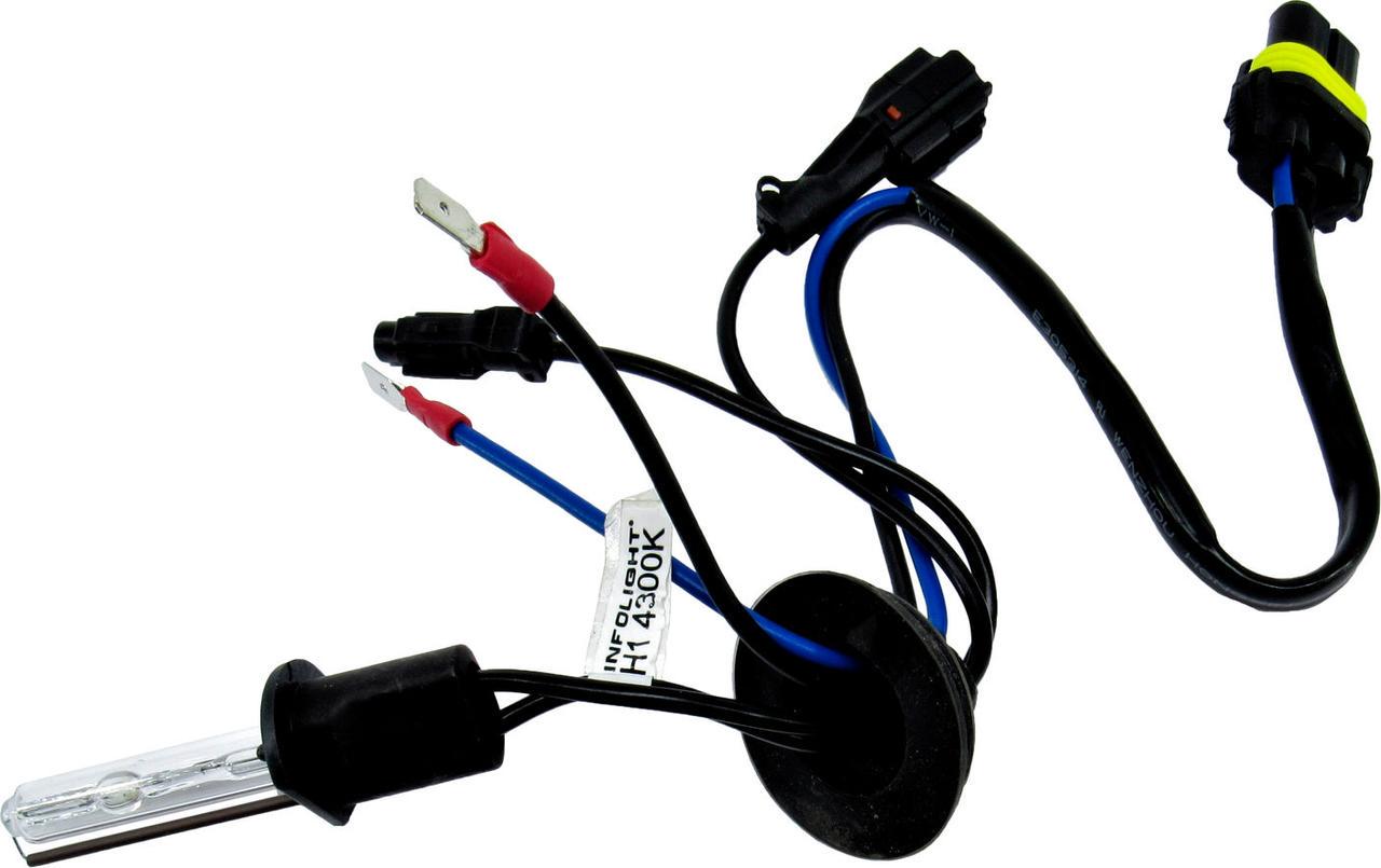 Лампочка ксеноновая Infolight H1 4300К 35W H1.4300K