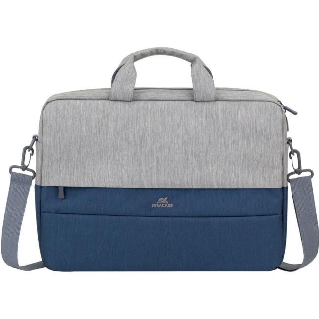 Сумка для ноутбука RivaCase 7532 15,6" Grey/Dark blue (135011)