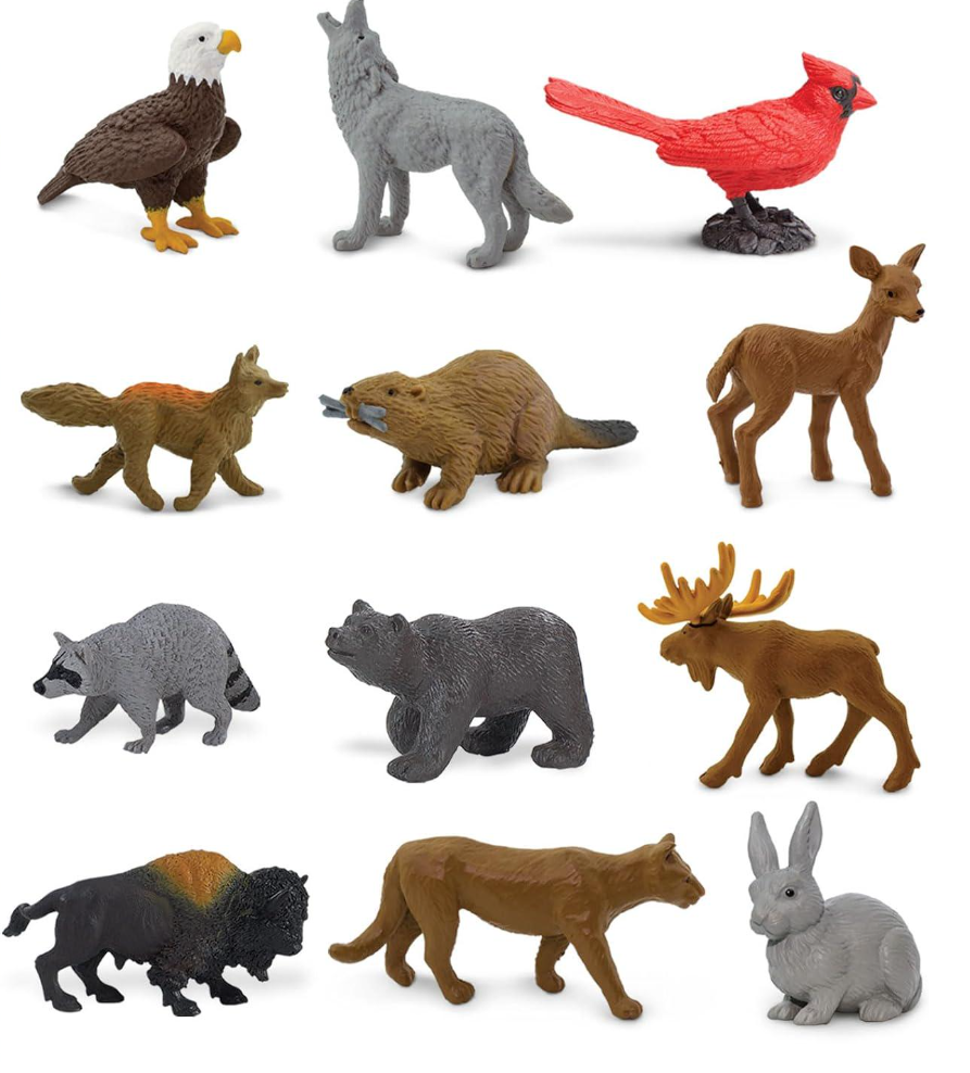 Набор фигурок Safari Ltd Природа в тубусе (23060922)