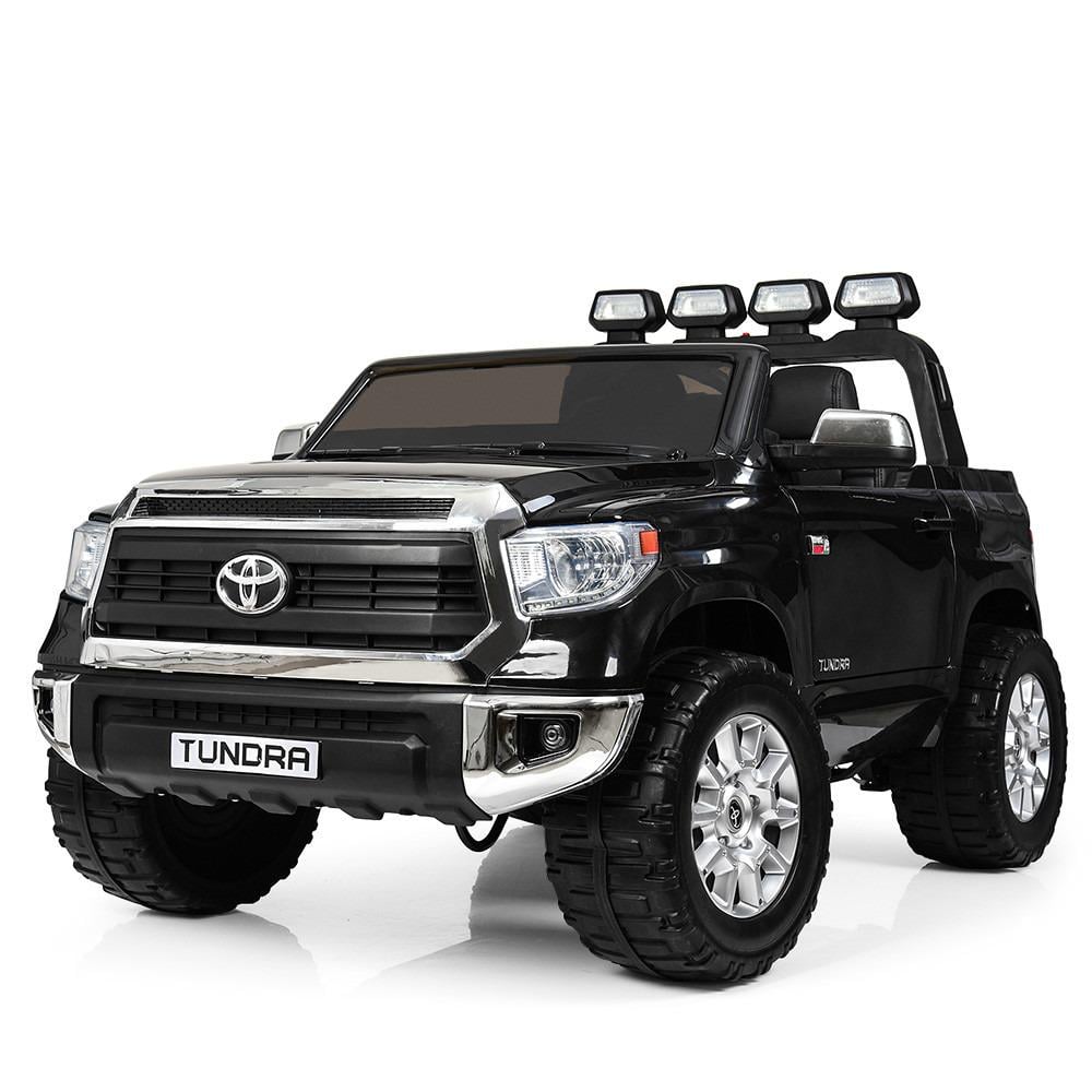 Дитячий електромобіль Bambi Racer Toyota JJ2255EBLR-2 джип з музикою/катафотами Чорний (14000939)