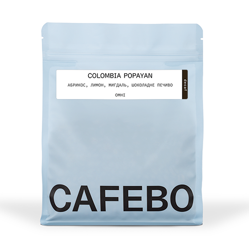 Кофе в зернах Colombia Popayan Decaffeinated 500 г (21155619)