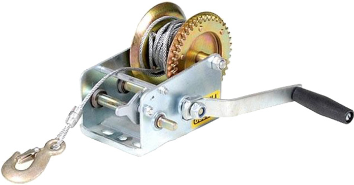 Лебедка барабанная ручная Sigma 900 кг (1685)