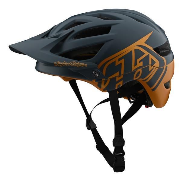 Велошлем TLD A1 Mips Classic XS Gray/Gold (190111140)