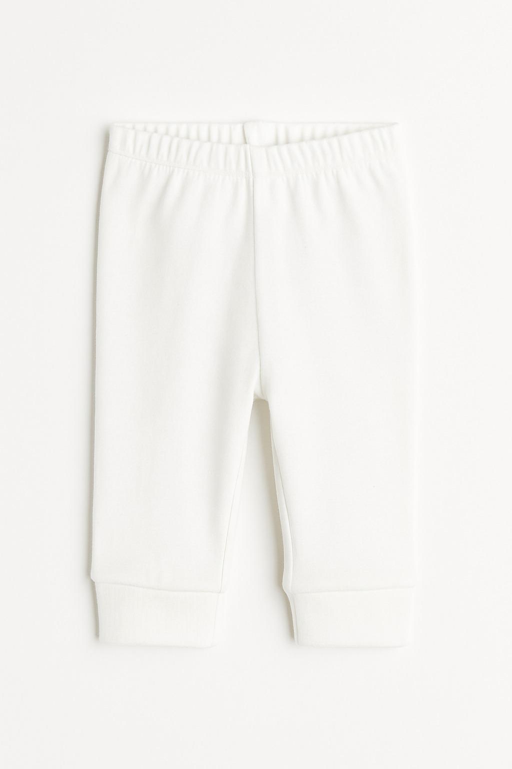 Брюки H&M 1022957 62 см Белый