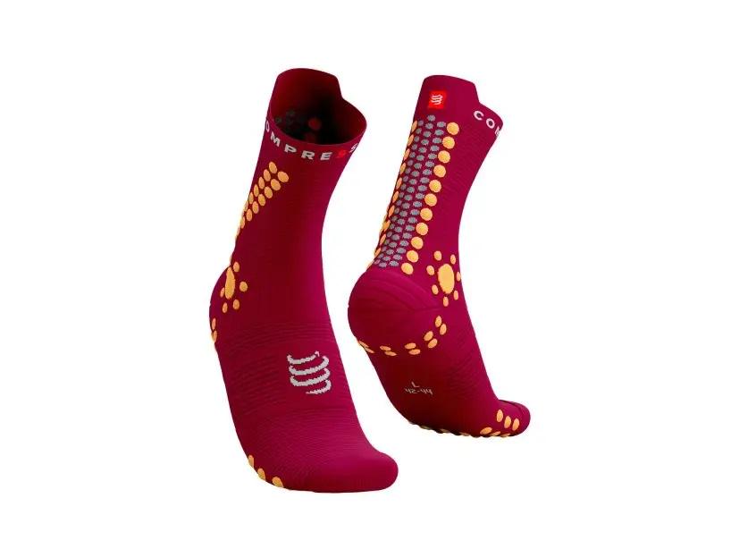 Шкарпетки для бігу Pro Racing Socks V4.0 Trail T1 р. 36-39 Persian Red/Blazing Orange (12333519) - фото 1