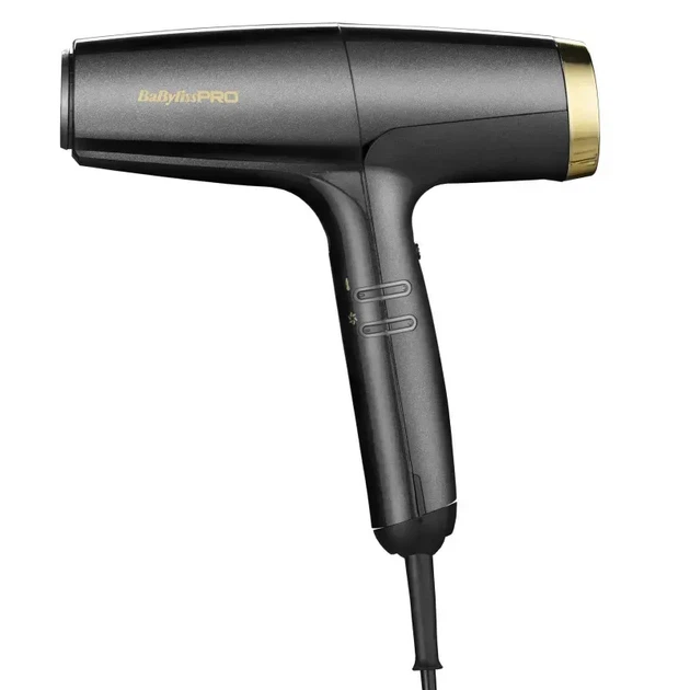 Фен BaByliss PRO Falco BAB8550E 2000 Вт Grey/Gold (PH00667)