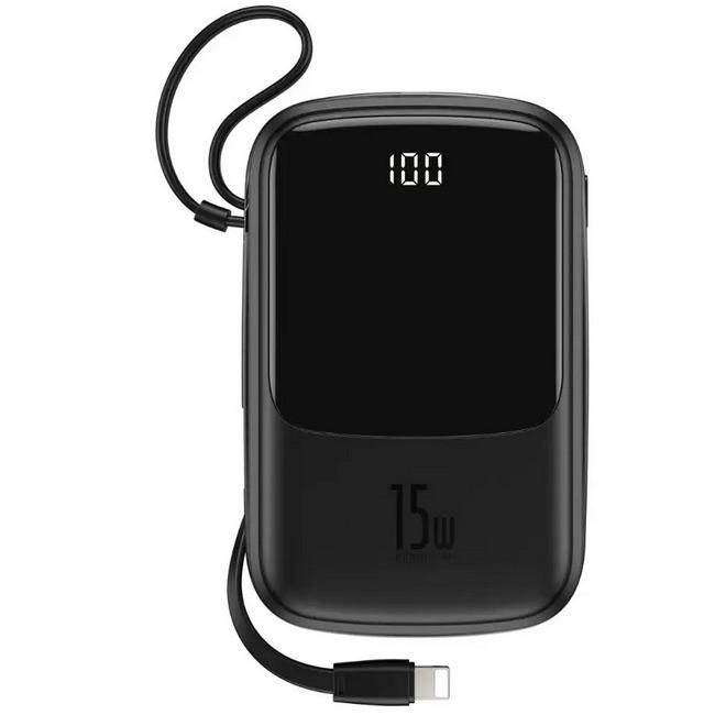 Повербанк Baseus 10000 mAh 2 USB Black (19163)