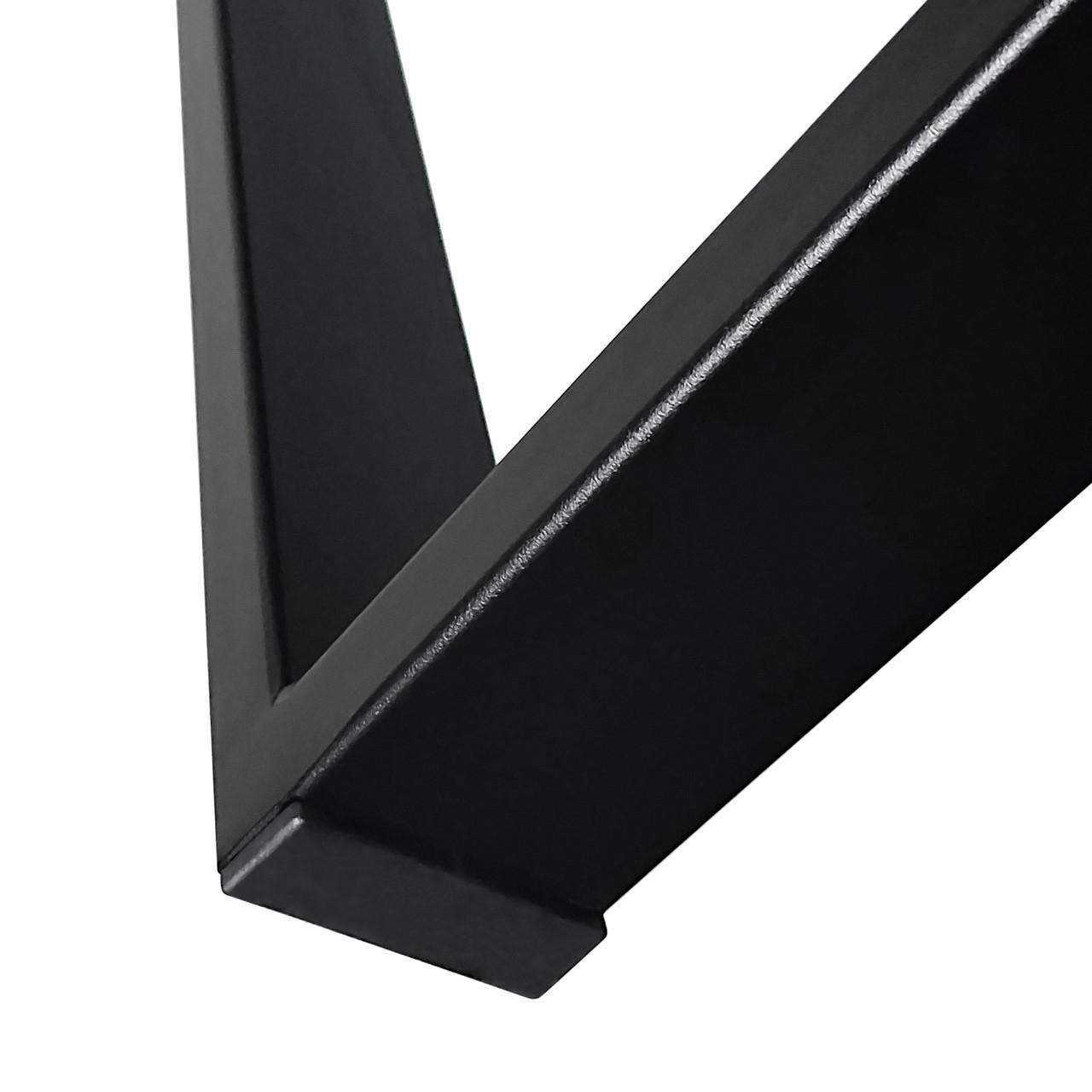 Опора для стола из металла 600х60 мм H 730 мм 60x20 мм Черный (1186) - фото 6 Опора для стола из металла 600х60 мм H 730 мм 60x20 мм Черный (1186) - фото 6