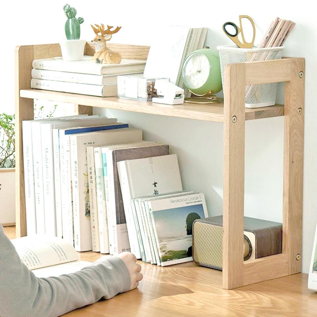 Полка книжная настольная из дерева Карамбо Бланже (КПА-019101)