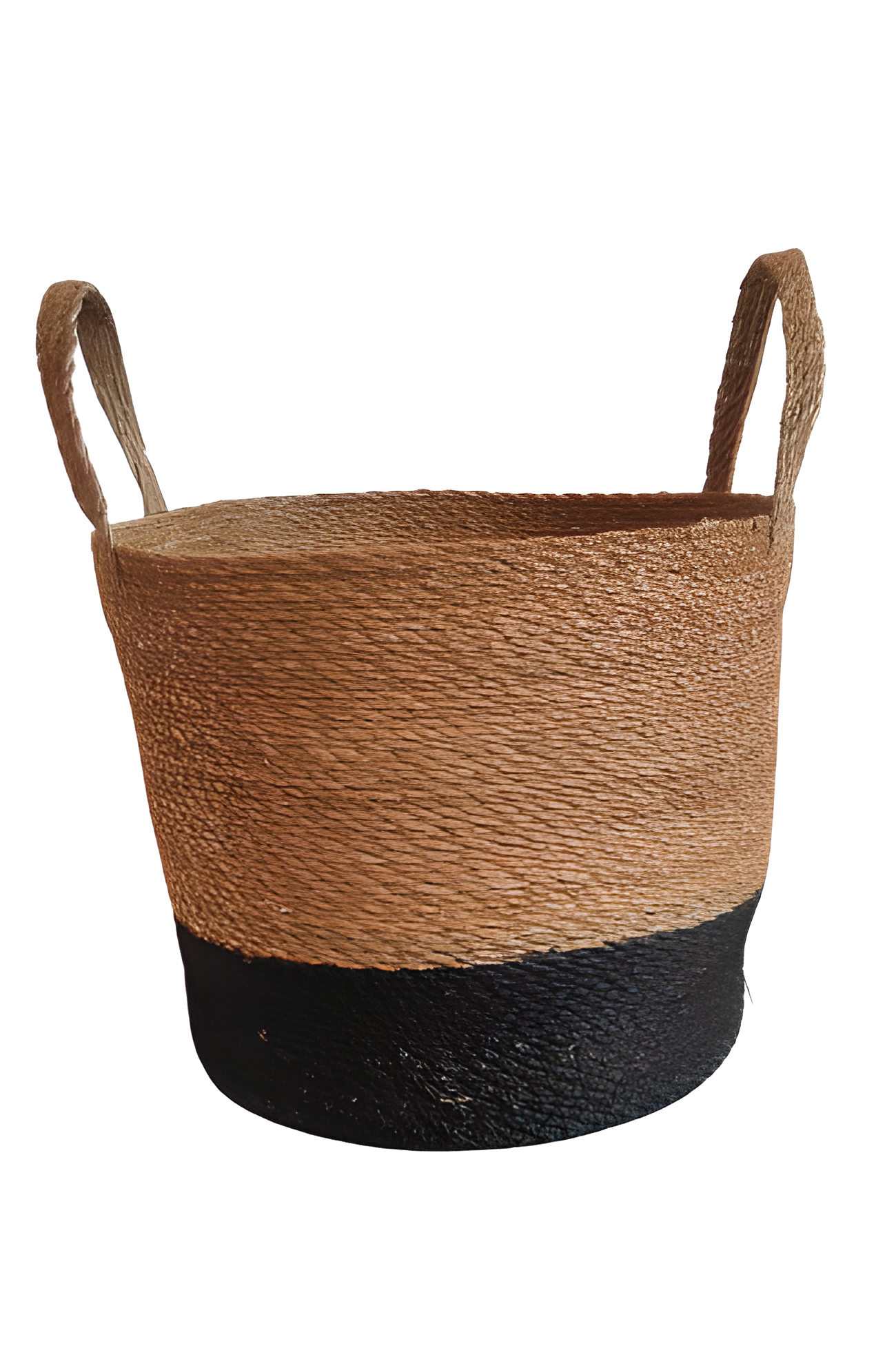 Кошик плетений XL Чорний (1152)