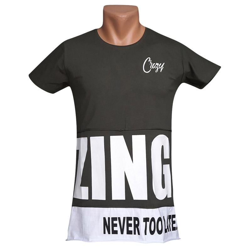 Футболка Vip Star Collection M Хаки (5949)