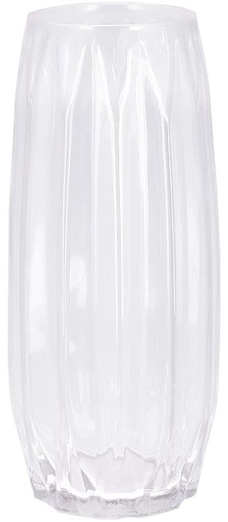 Ваза для цветов из стекла Ancient Glass Scandinavia Ø12x30 см Прозрачный (BD-527-791)