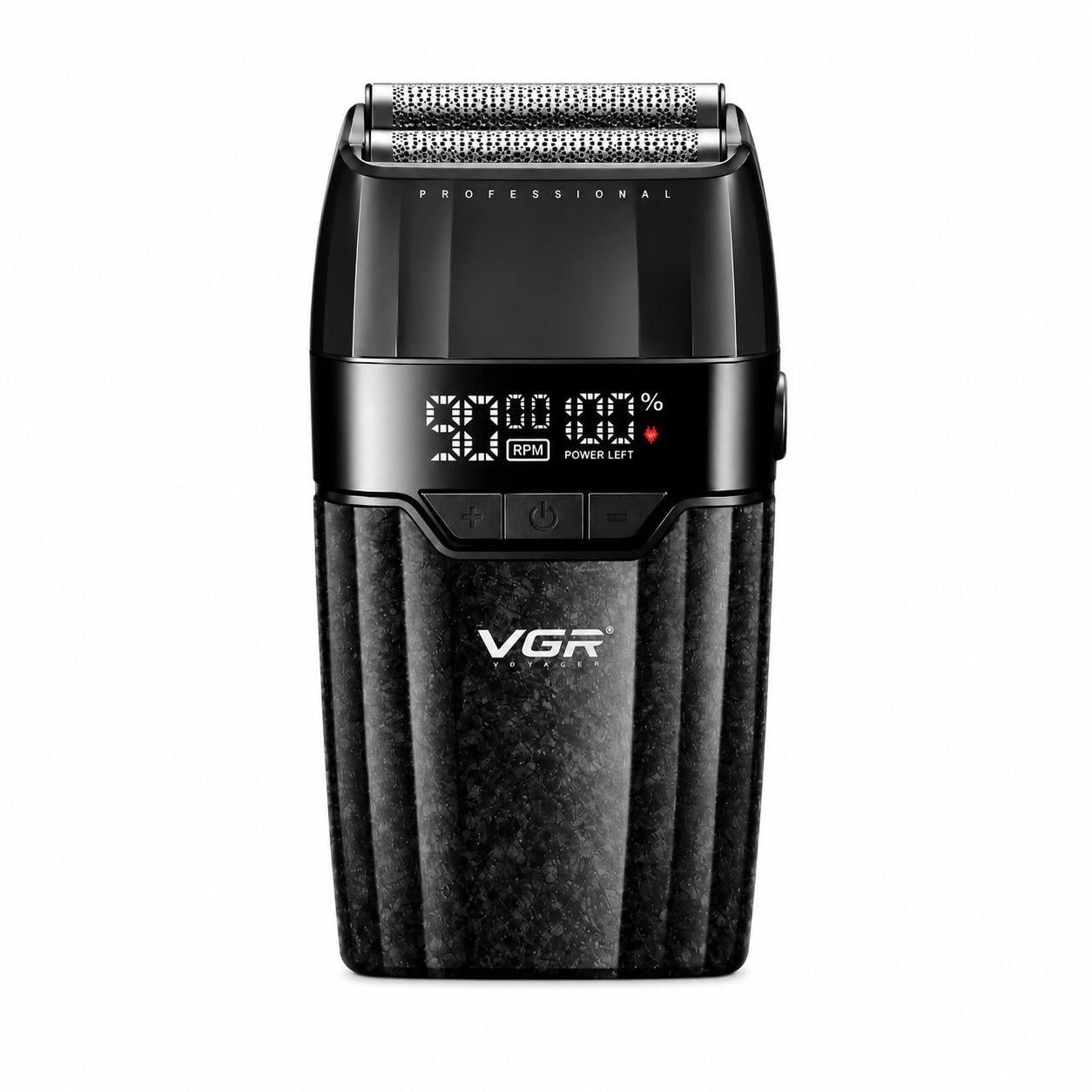 Электробритва VGR V-640S на аккумуляторе с LED индикатором Black (10618)