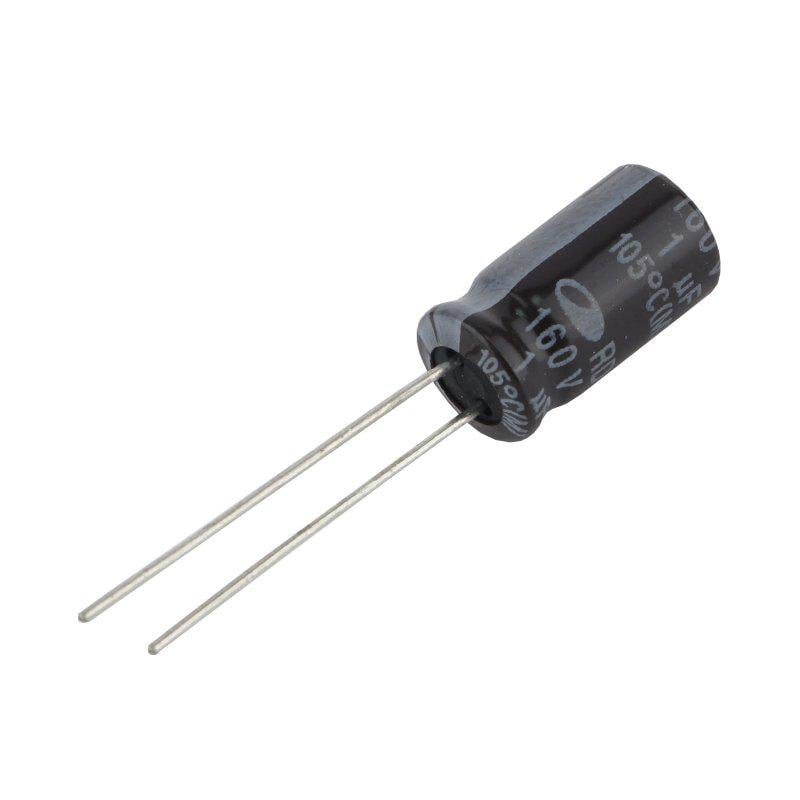Конденсатор электролитический 1 мкФ 160 В 105C (A040002)